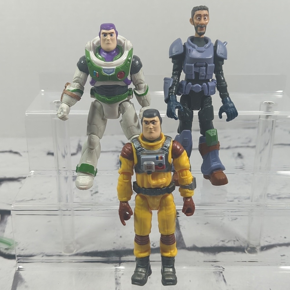 Disney Pixar Lightyear Toys Lot of‎ 3 Figures 5"